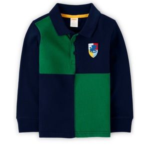 Boys Colorblock Rugby Polo - Knights And Dragons - Tidal 3t